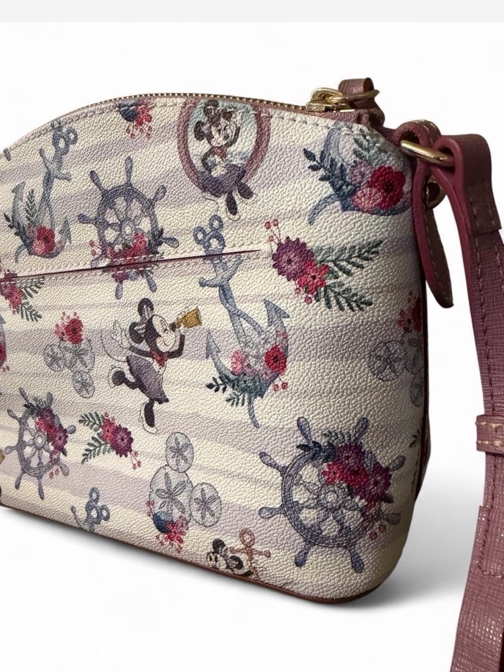 BRAND NEW Dooney & Bourke Disney Cruise Line Minnie Mouse Crossbody Bag - Picture 5 of 11